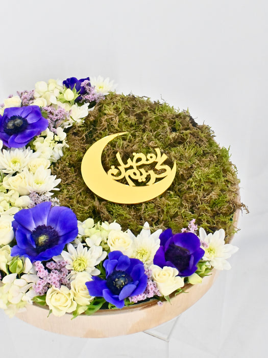 Ramadan Flower Crescent