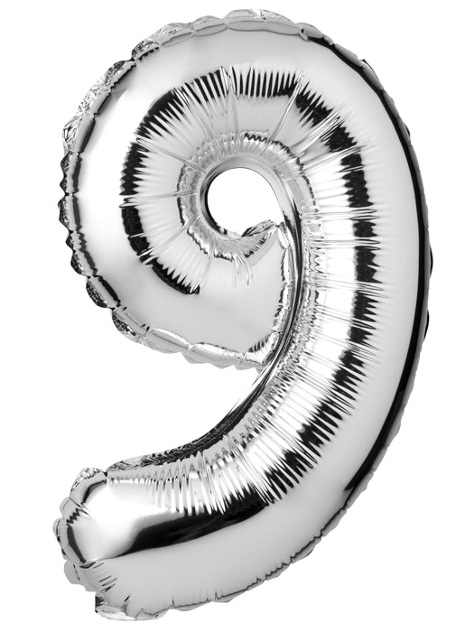 Number 9 foil balloon / 18 inch